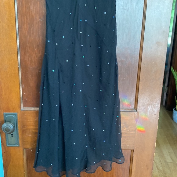 BCBG Silk Sequined Dress - Picture 4 of 6